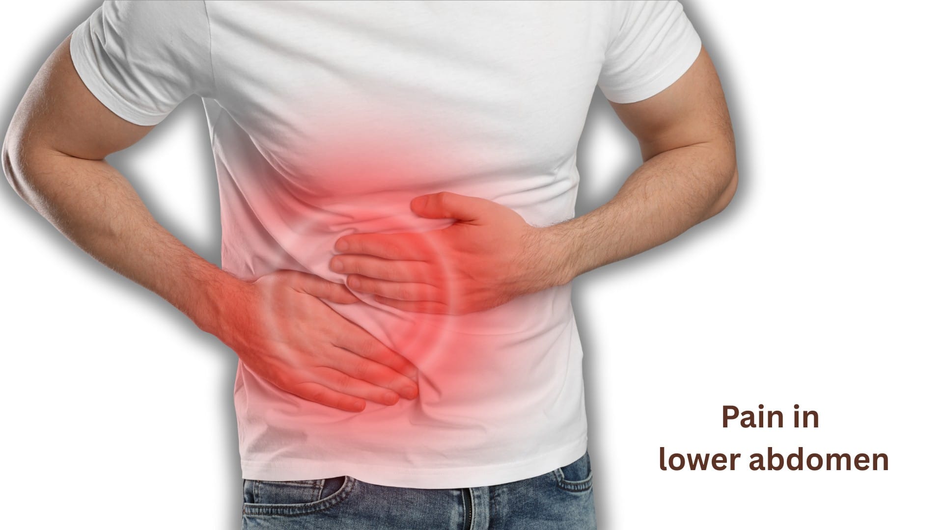 Pain in your lower abdomen